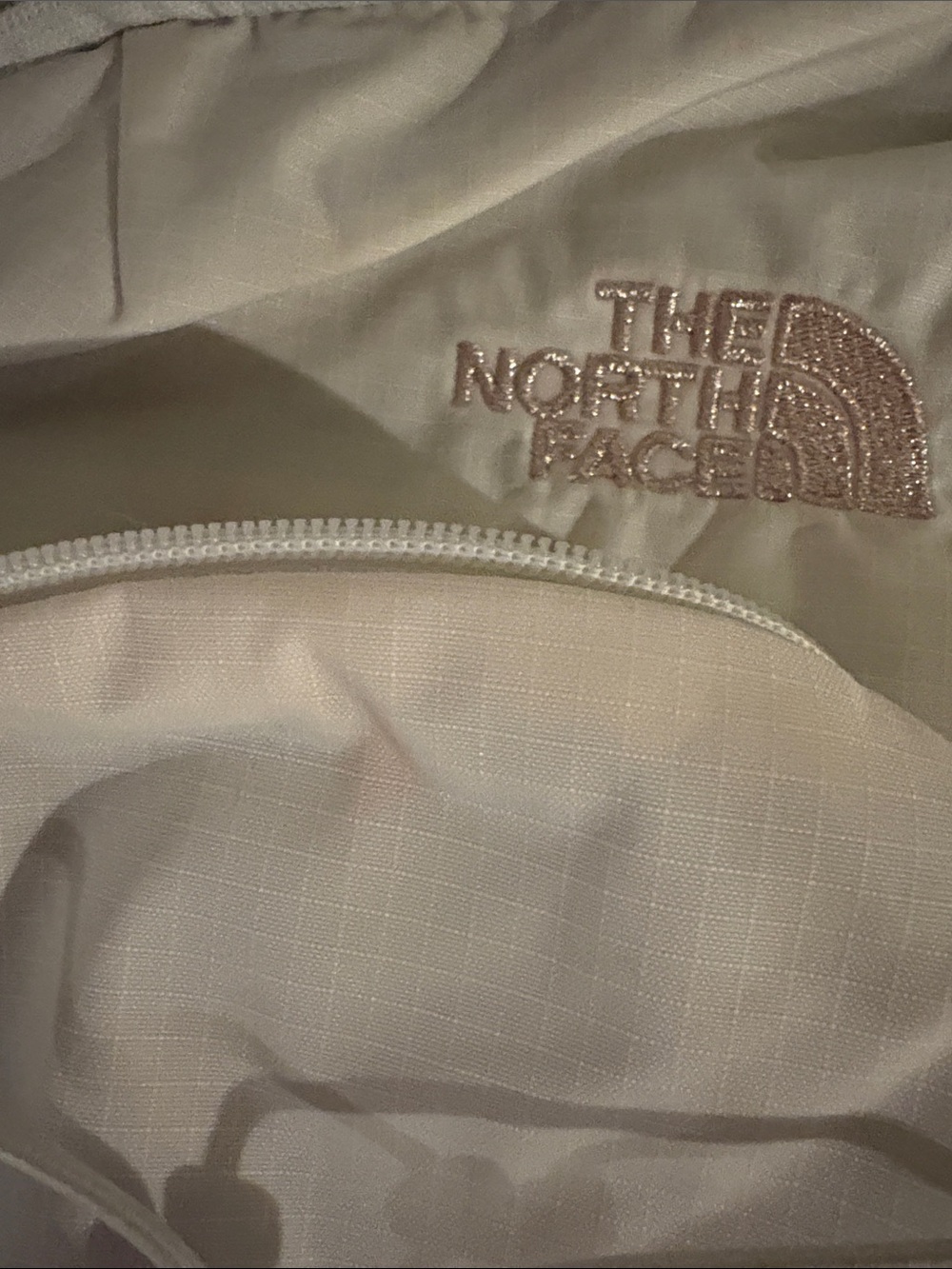 The North Face Cream Daypack with Bungee Cord - Picture 4 of 7